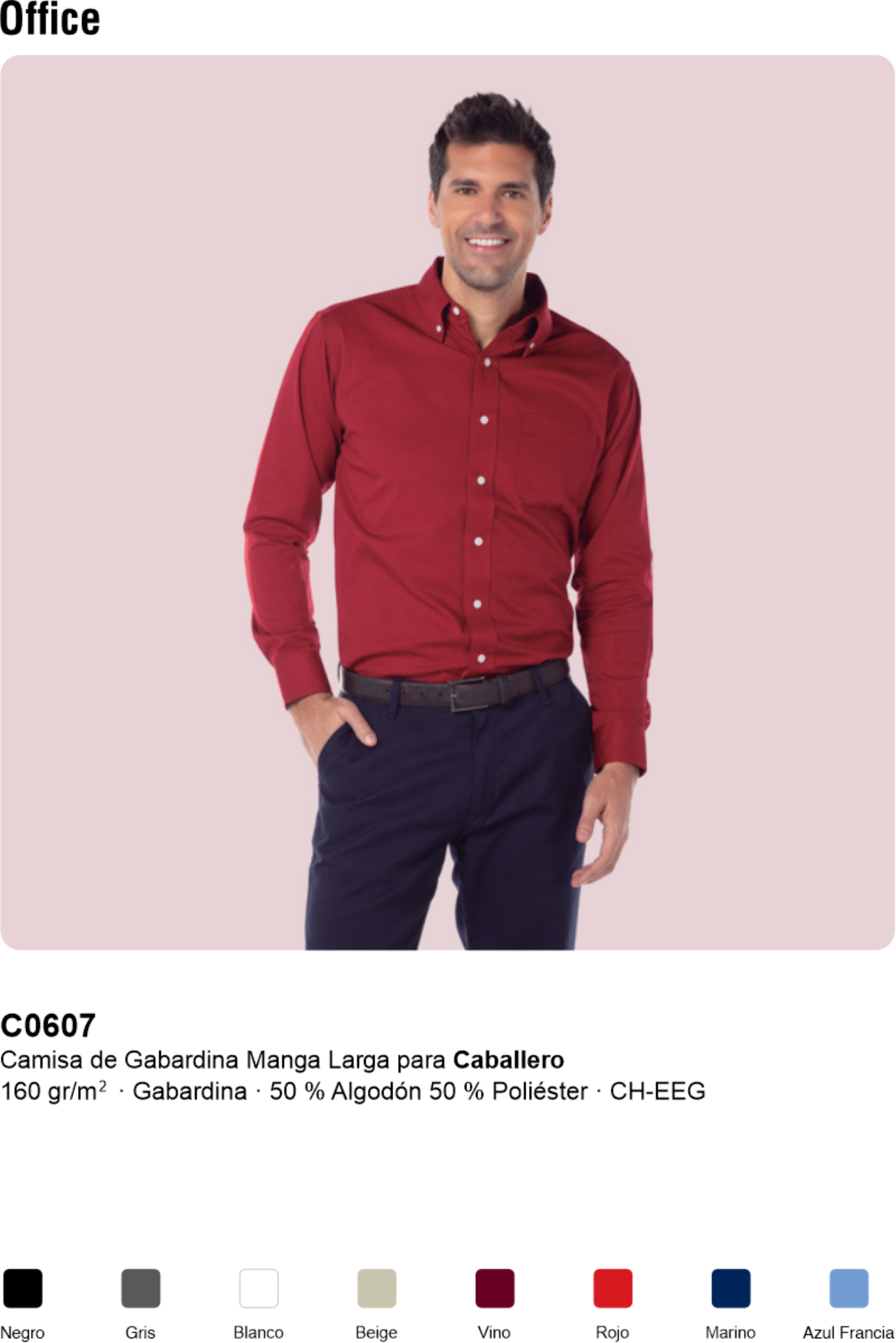 Camisa Gabardina Yazbek CO607