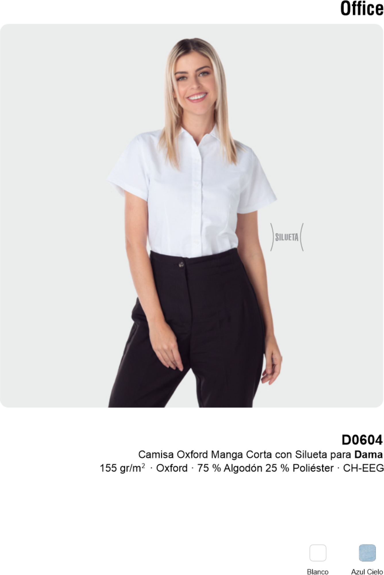 Blusa Oxford Yazbek DO604