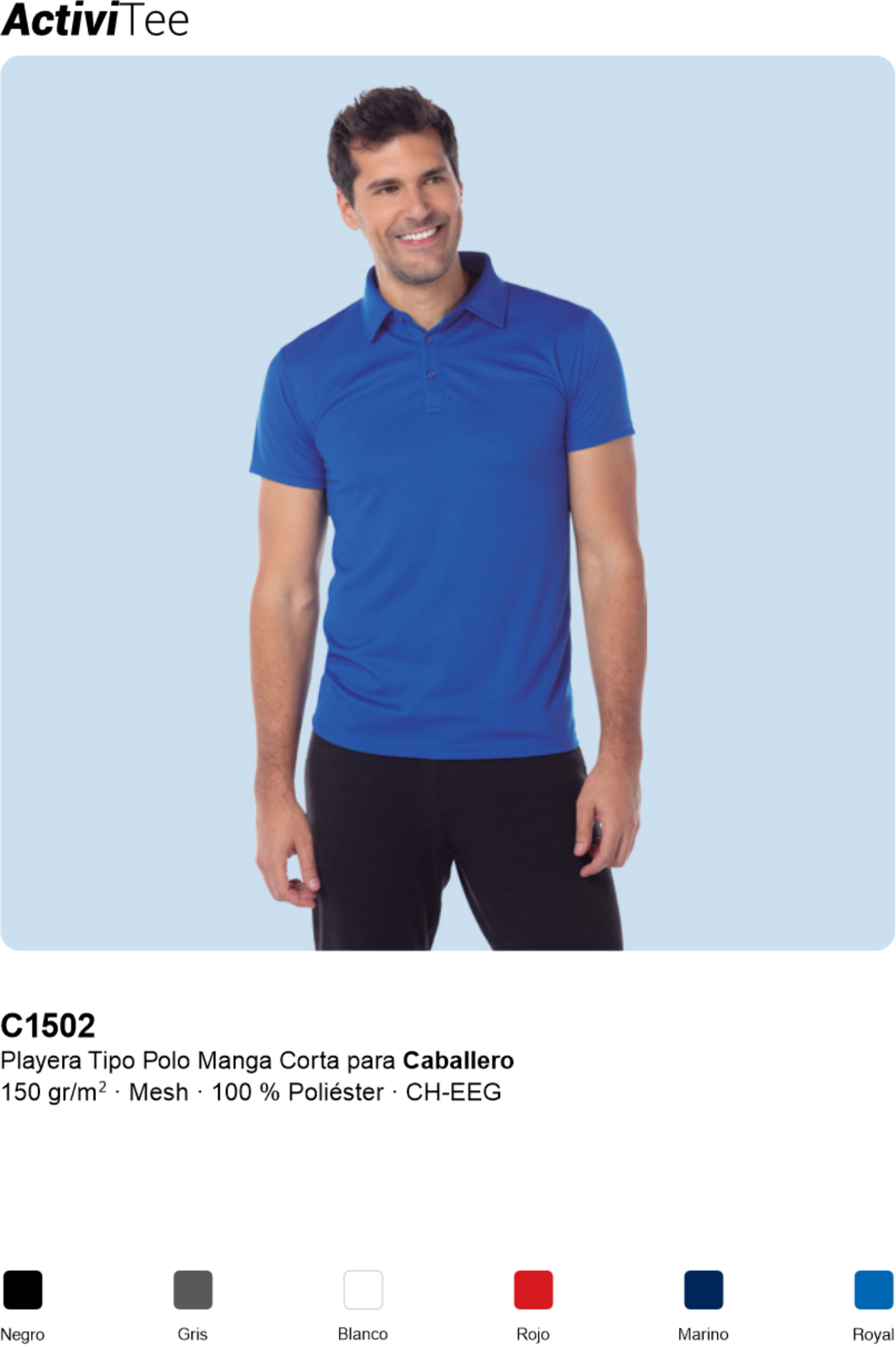Playera Polo Dry Yazbek 1502