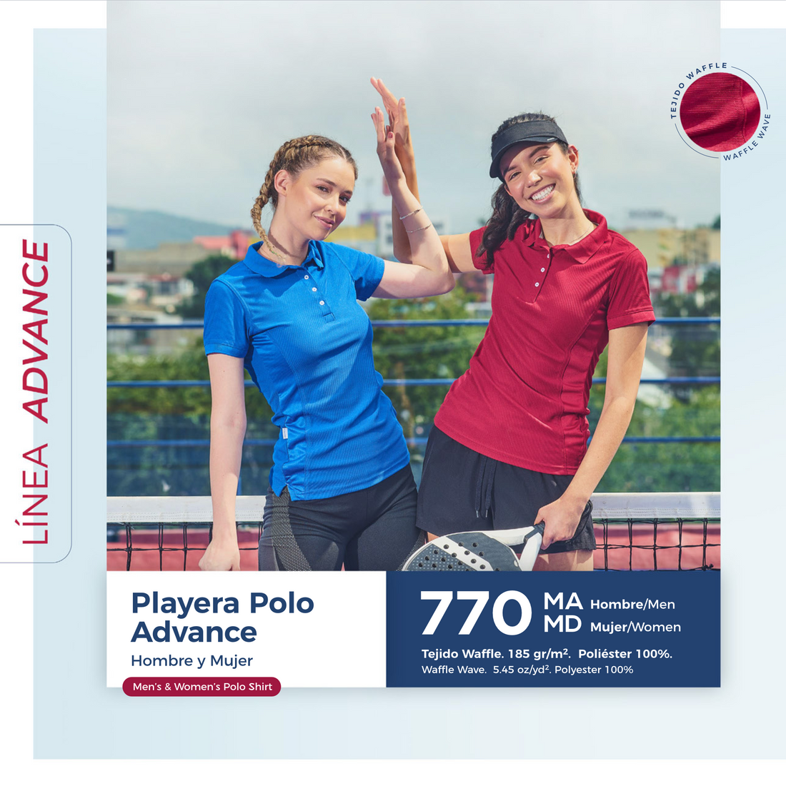 Playera Polo MayorK Advance – Cliche