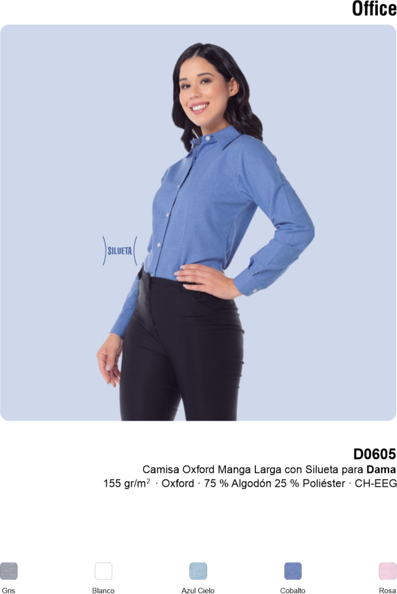 Blusa Oxford Yazbek DO605