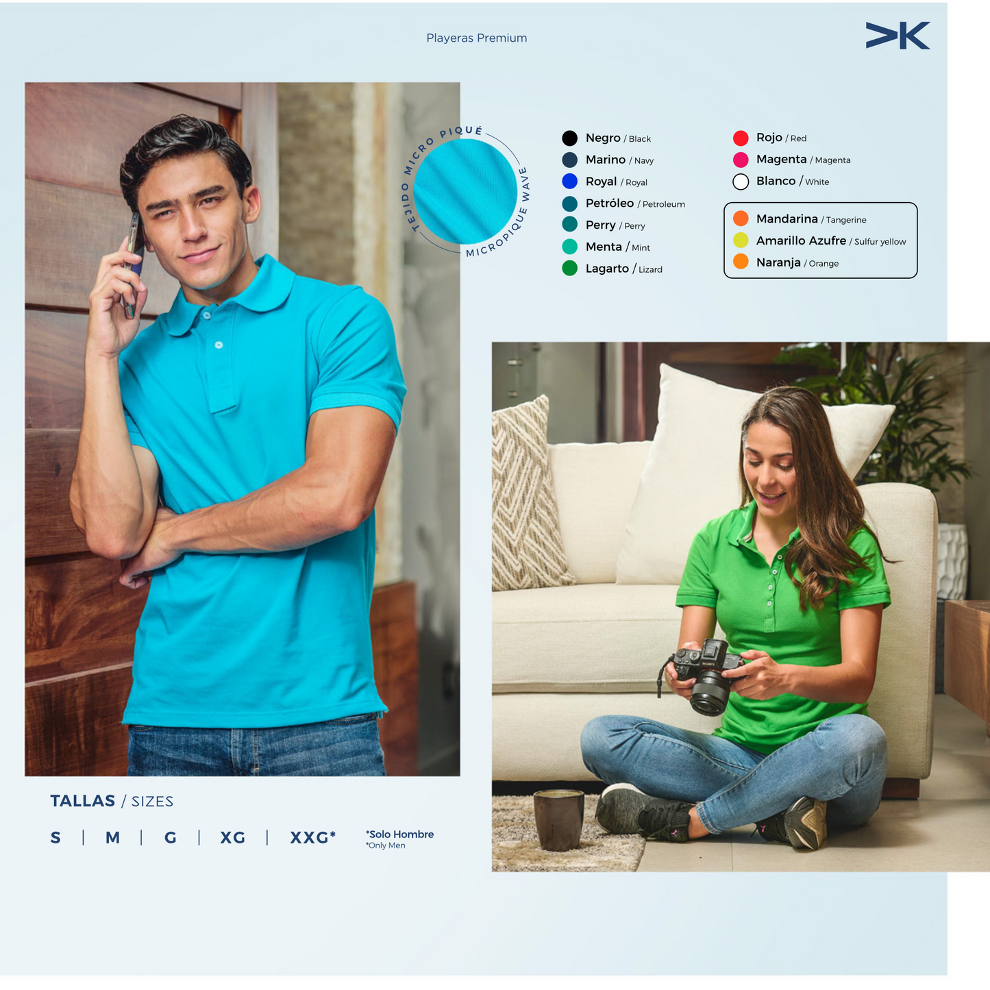 Playera Polo MayorK Fit