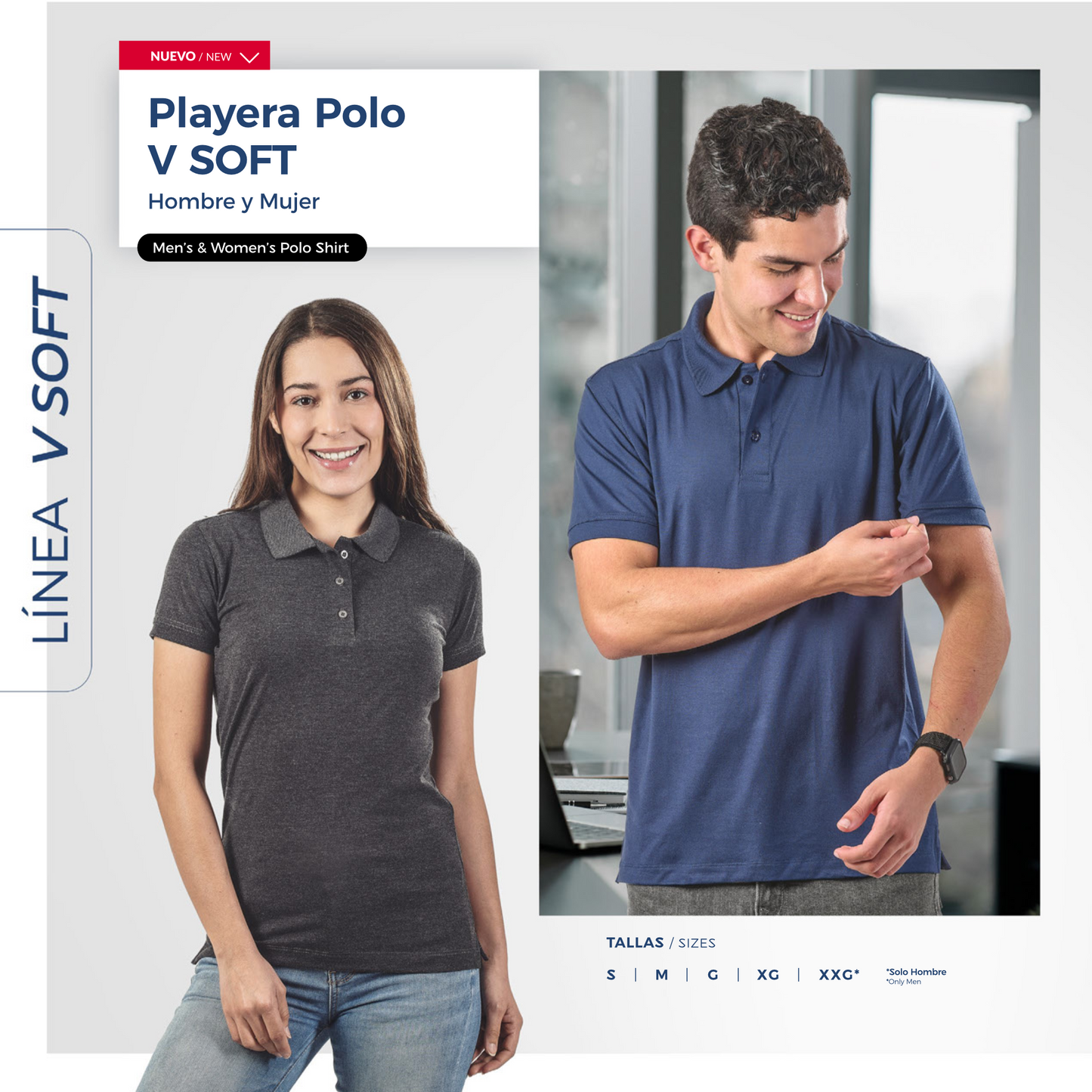 Playera Polo MayorK VSoft