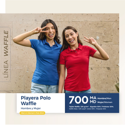 Tipo Polo MayorK Waffle