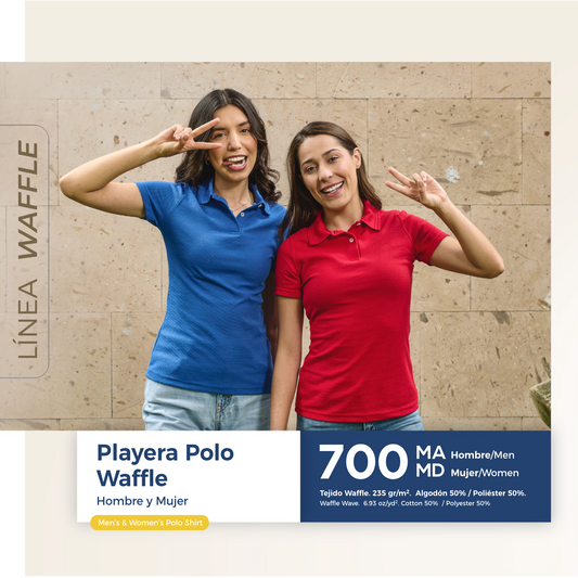 Tipo Polo MayorK Waffle