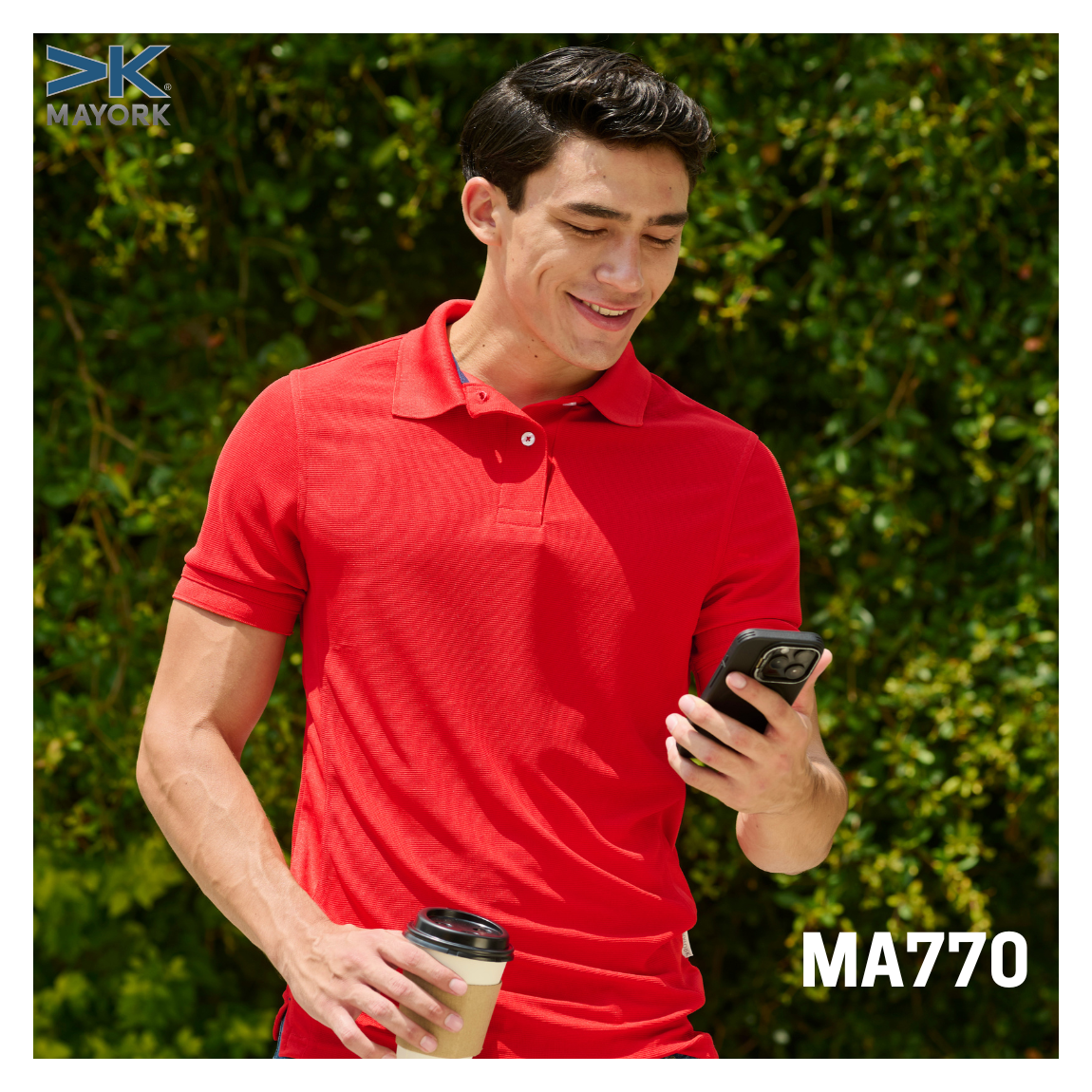 Playera Cuello Redondo con Impresion Frente